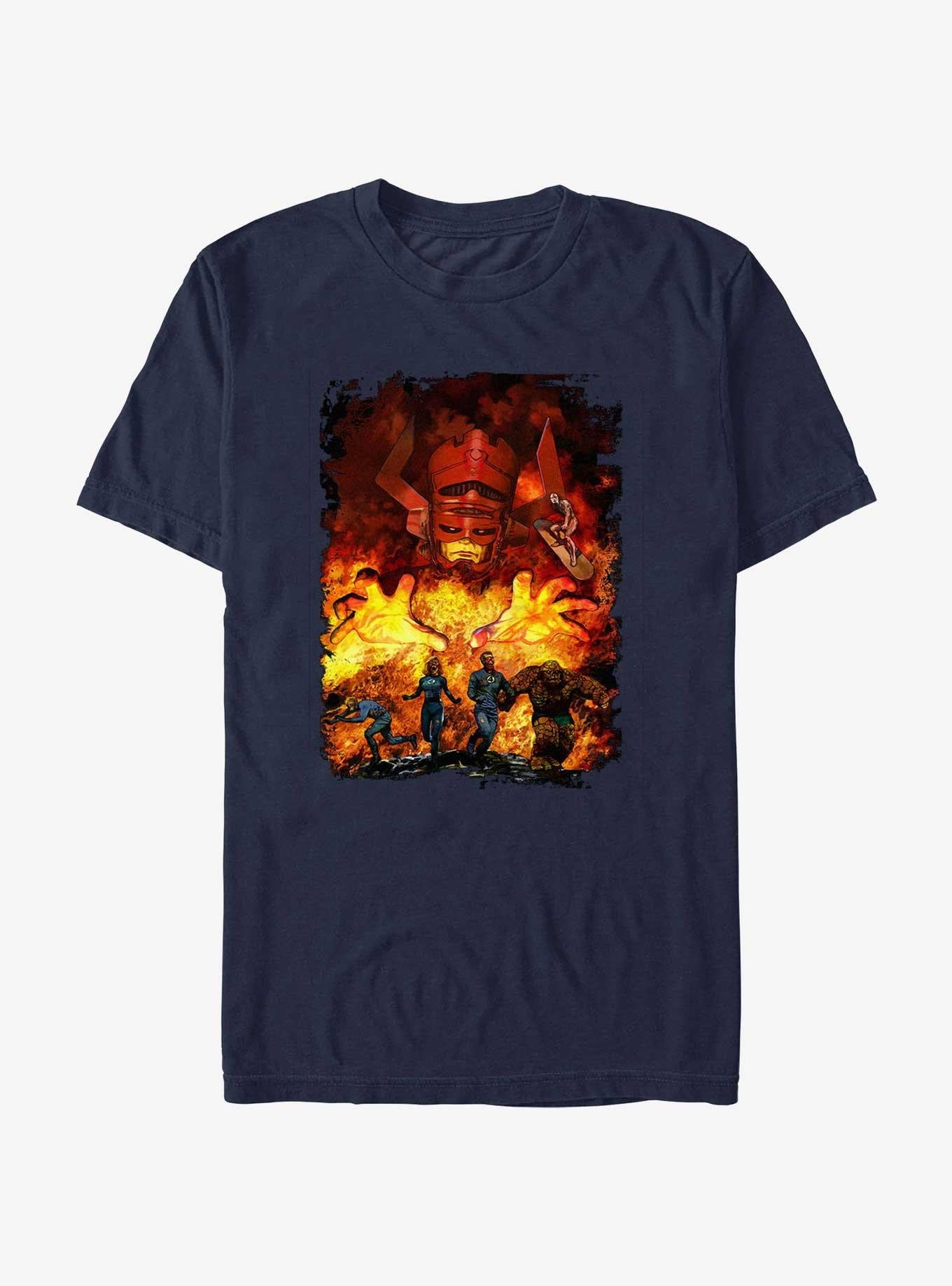 Marvel Fantastic Four Run For It T-Shirt T-Shirt – Exclusive Art Edition | Trending Now
