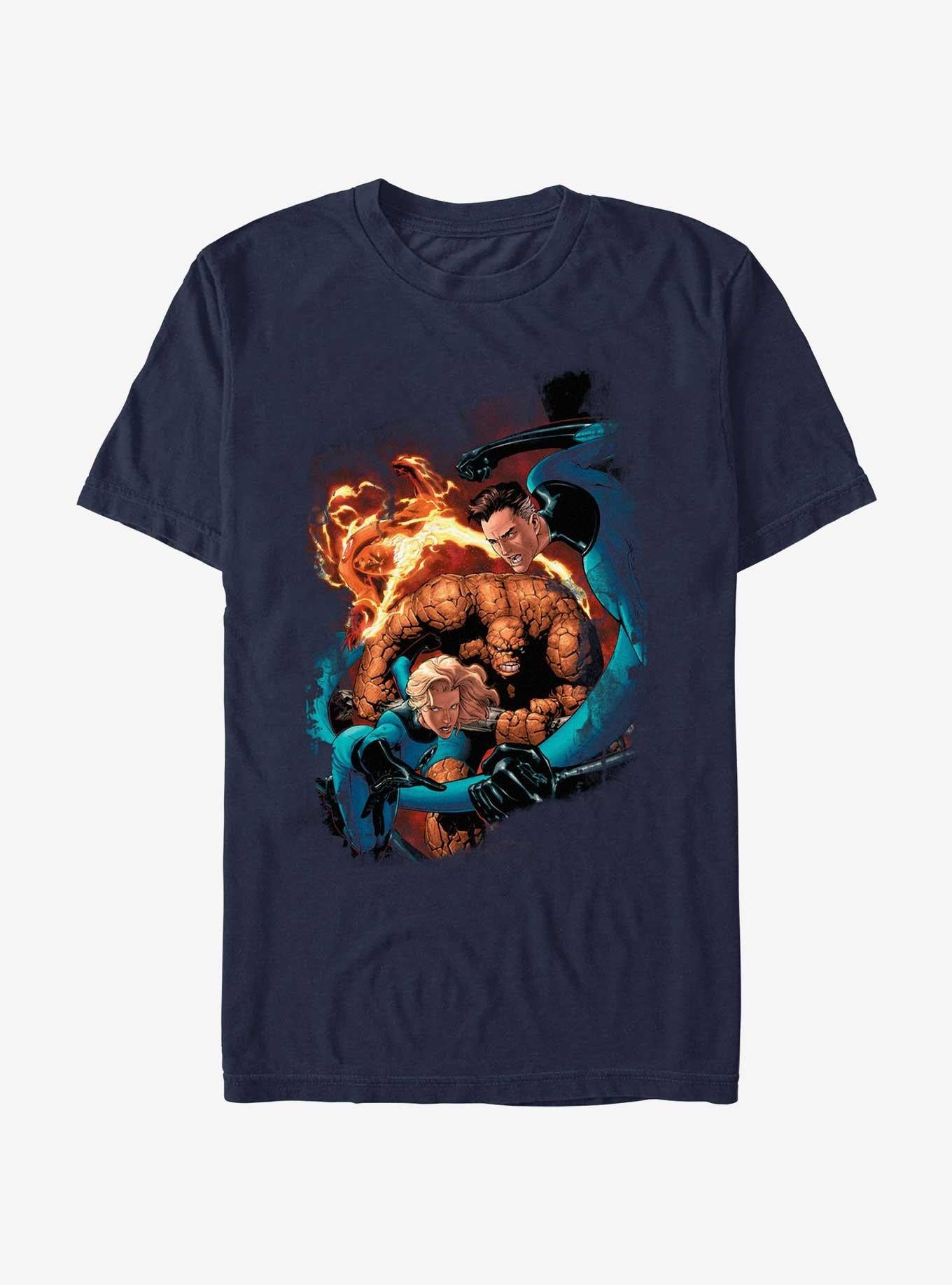 Marvel Fantastic Four Stirred Up T-Shirt T-Shirt – High Detail Graphic | Trending Now