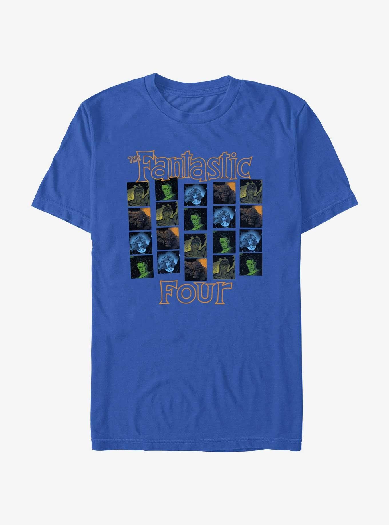 Marvel Fantastic Four Four Shots T-Shirt T-Shirt – High Detail Graphic | Trending Now