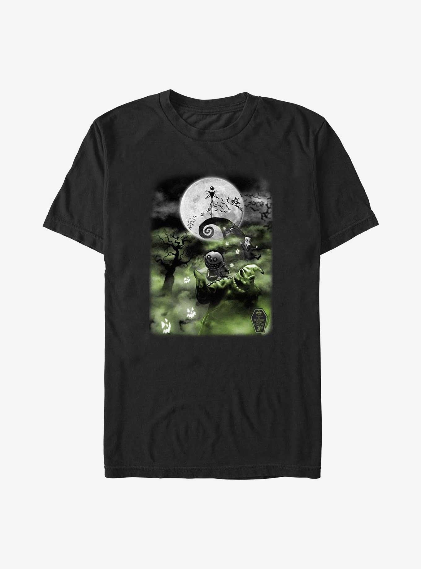 The Nightmare Before Christmas Scary Night Big Tall TShirt T-Shirt | Top Trending Graphic | Great For Christmas Season