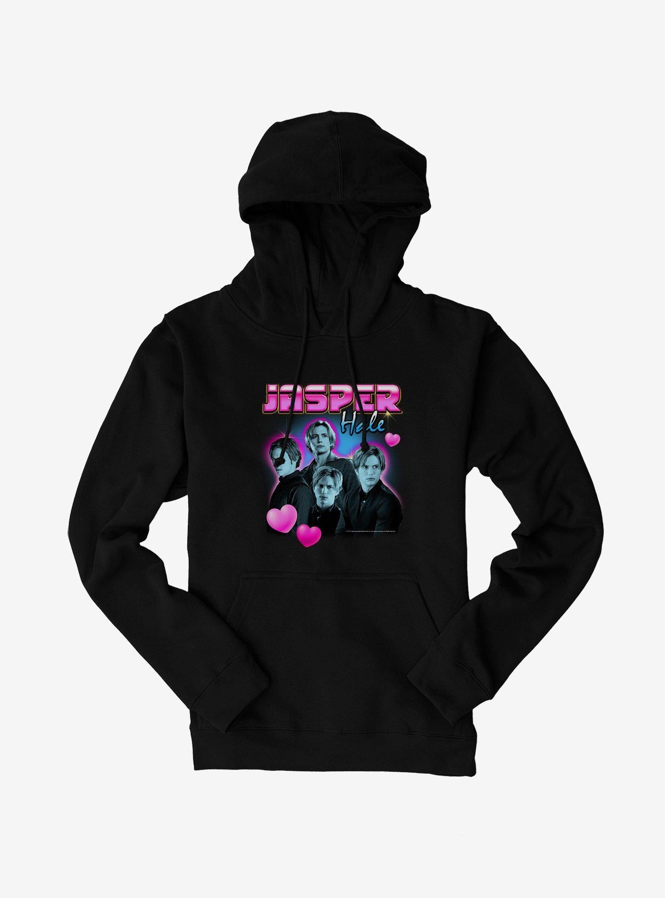 Twilight Jasper Hale Retro Style Portrait Hoodie