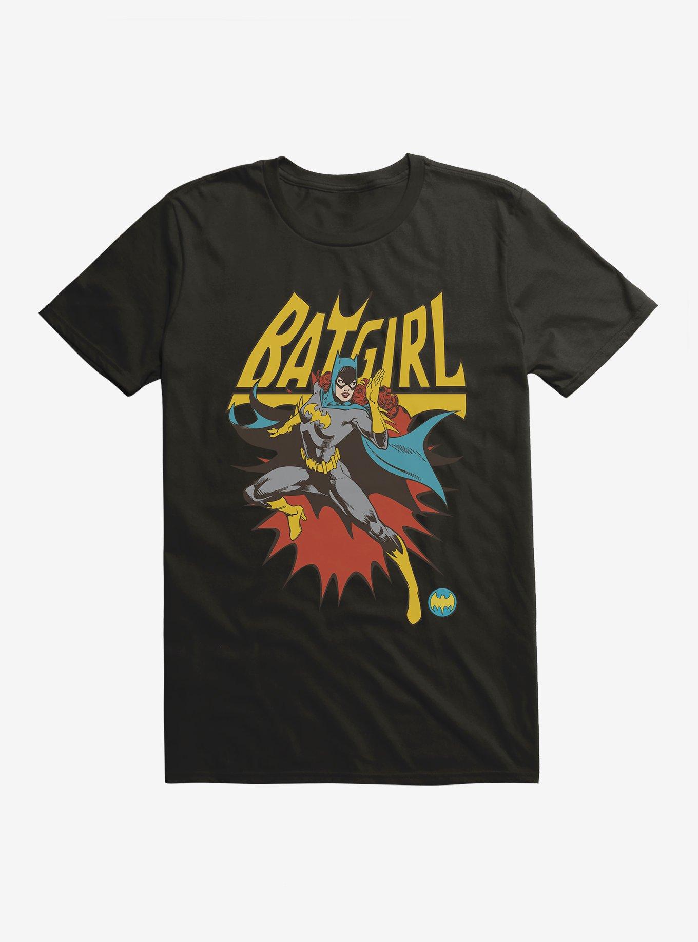 Batman Batgirl Action Portrait T-Shirt T-Shirt – Unique Character Design | High Demand Item