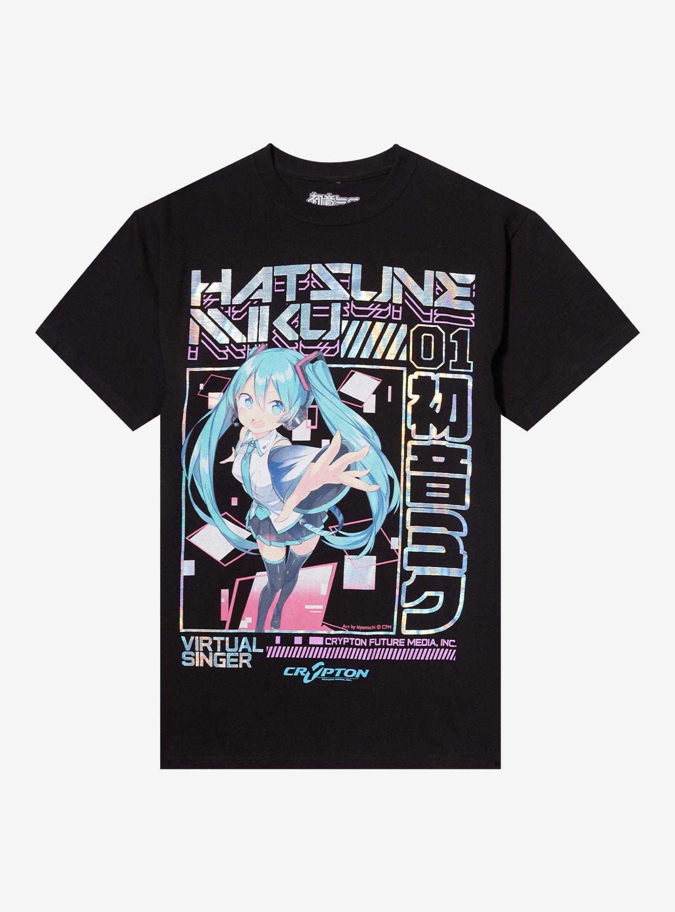 Hatsune Miku Foil Jumbo Print T-Shirt