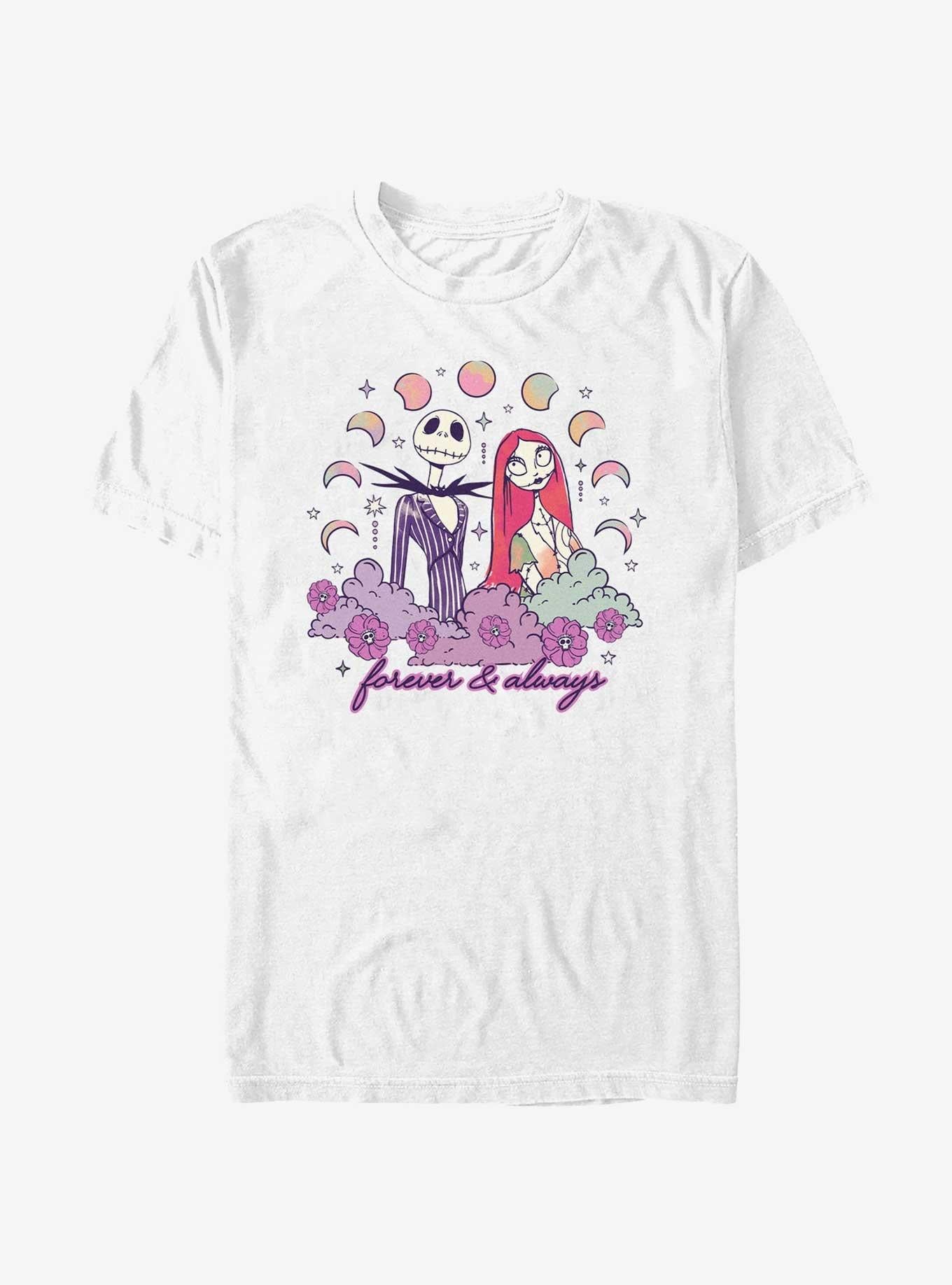 The Nightmare Before Christmas Jack Sally Forever And Always TShirt T-Shirt | Cute Festive Style | Perfect For Daily Wear