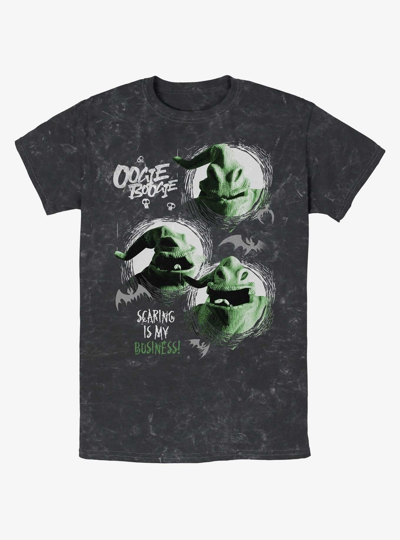 The Nightmare Before Christmas The Oogie Boogie Mineral Wash TShirt T-Shirt | Premium Graphic | Top Pick For Gifting