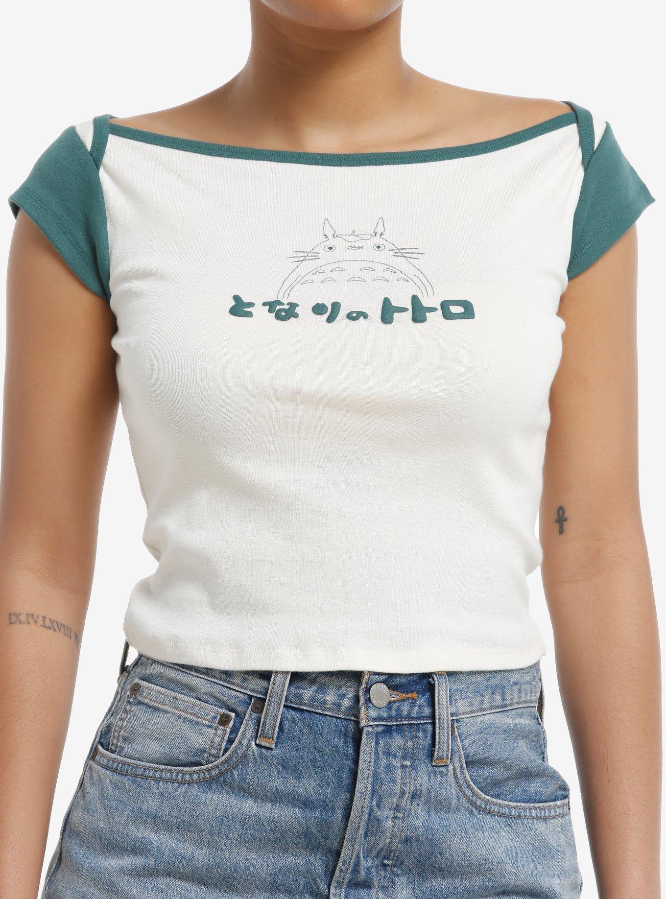 Her Universe Studio Ghibli® My Neighbor Totoro Boatneck Girls Raglan Top