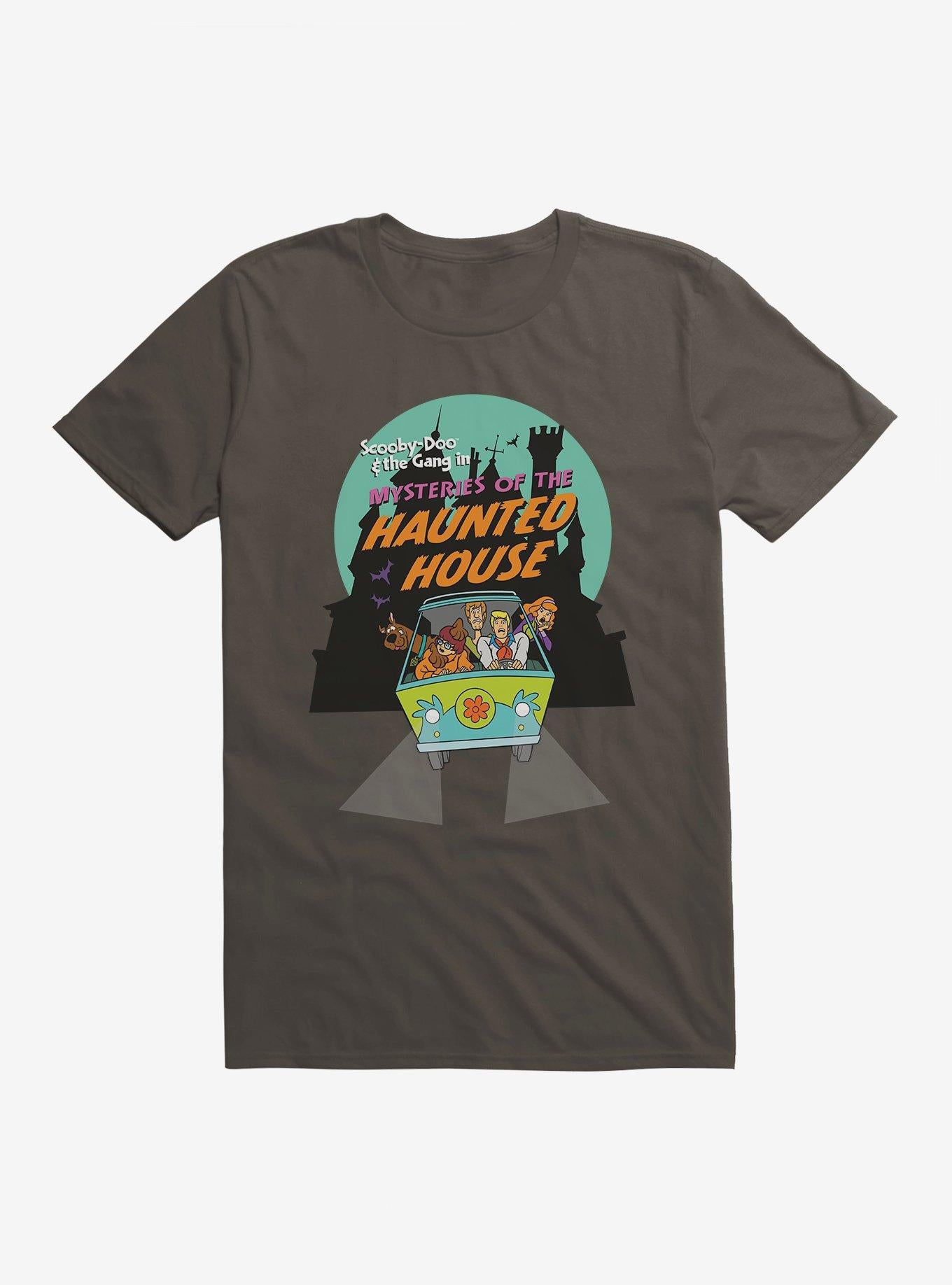 Scooby-Doo Halloween Scooby And The Gang Mysteries Of The Haunted House Mystery Machine T-Shirt