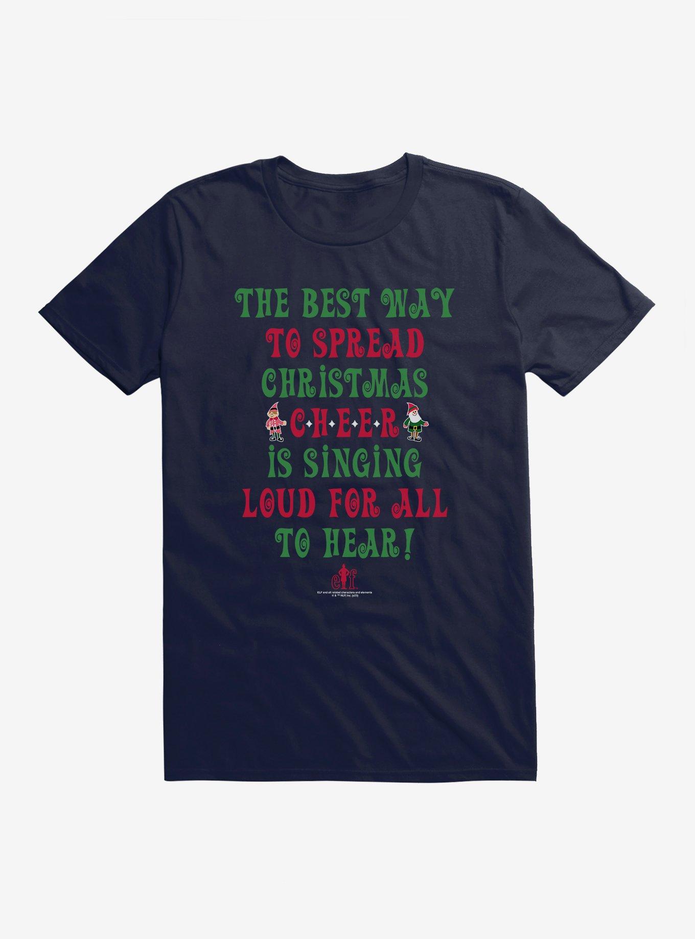 Elf The Best Way To Spread Christmas Cheer TShirt T-Shirt | High-Quality Print | Trending Festive Apparel