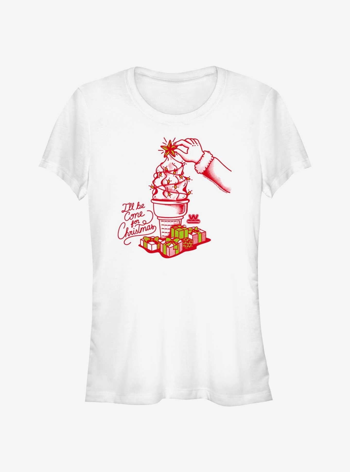 Wienerschnitzel Christmas Cone Girls TShirt T-Shirt | High-Quality Print | Limited Christmas Style