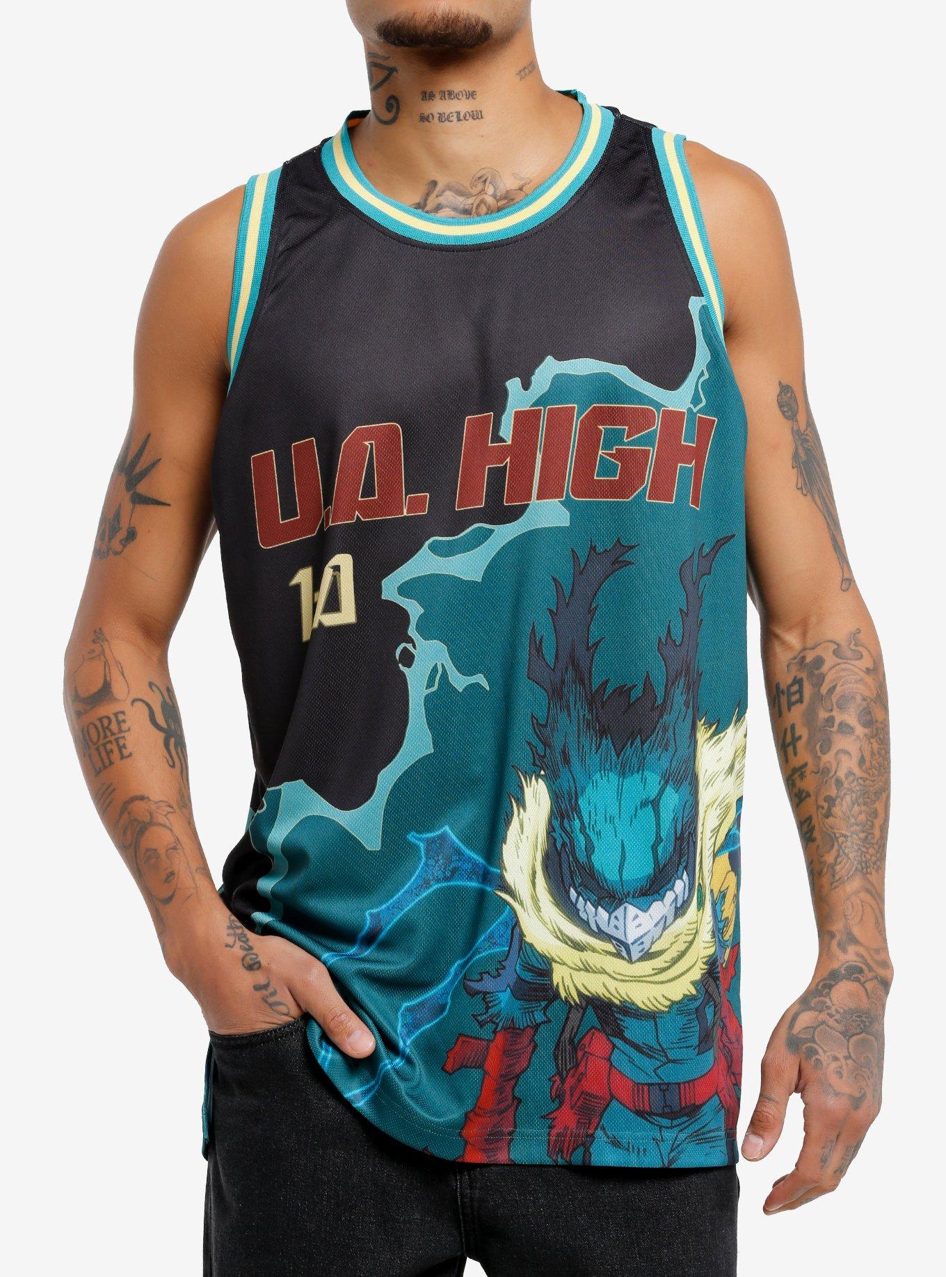 My Hero Academia Vigilante Deku Basketball Jersey Tank Top