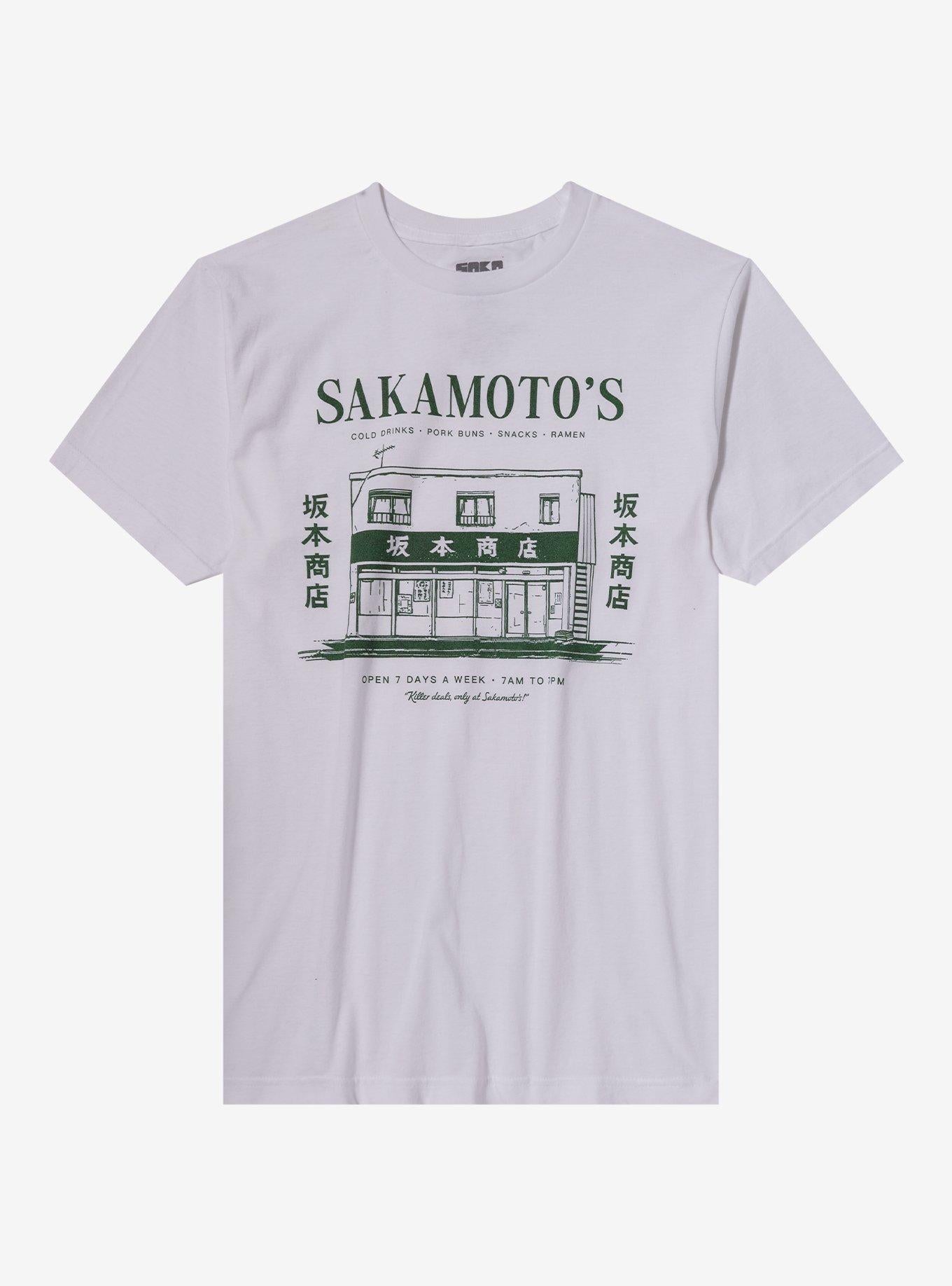 Sakamoto Days Store Line Art T-Shirt