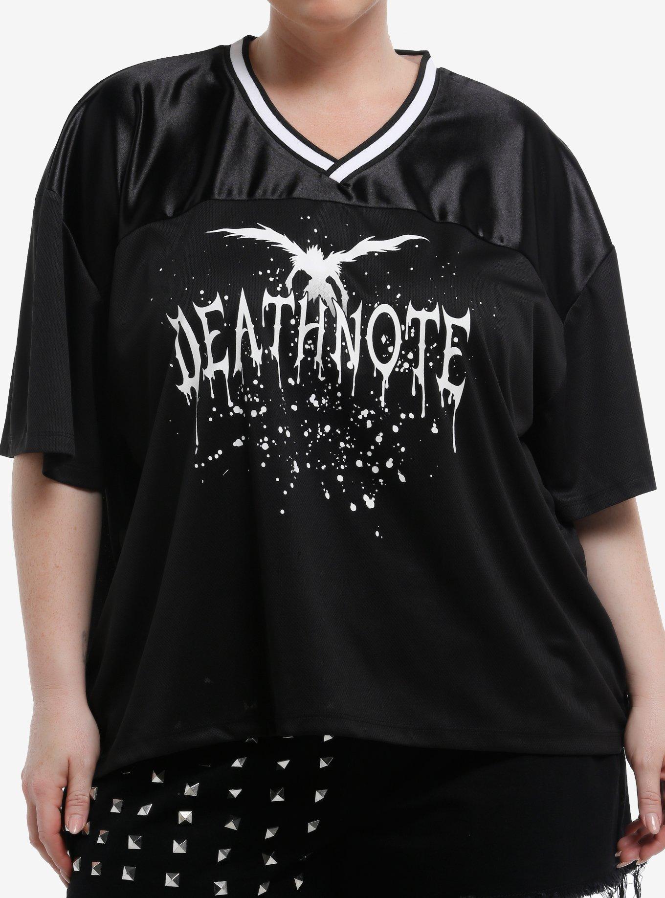 Death Note Ryuk Girls Oversized Jersey Top Plus Size