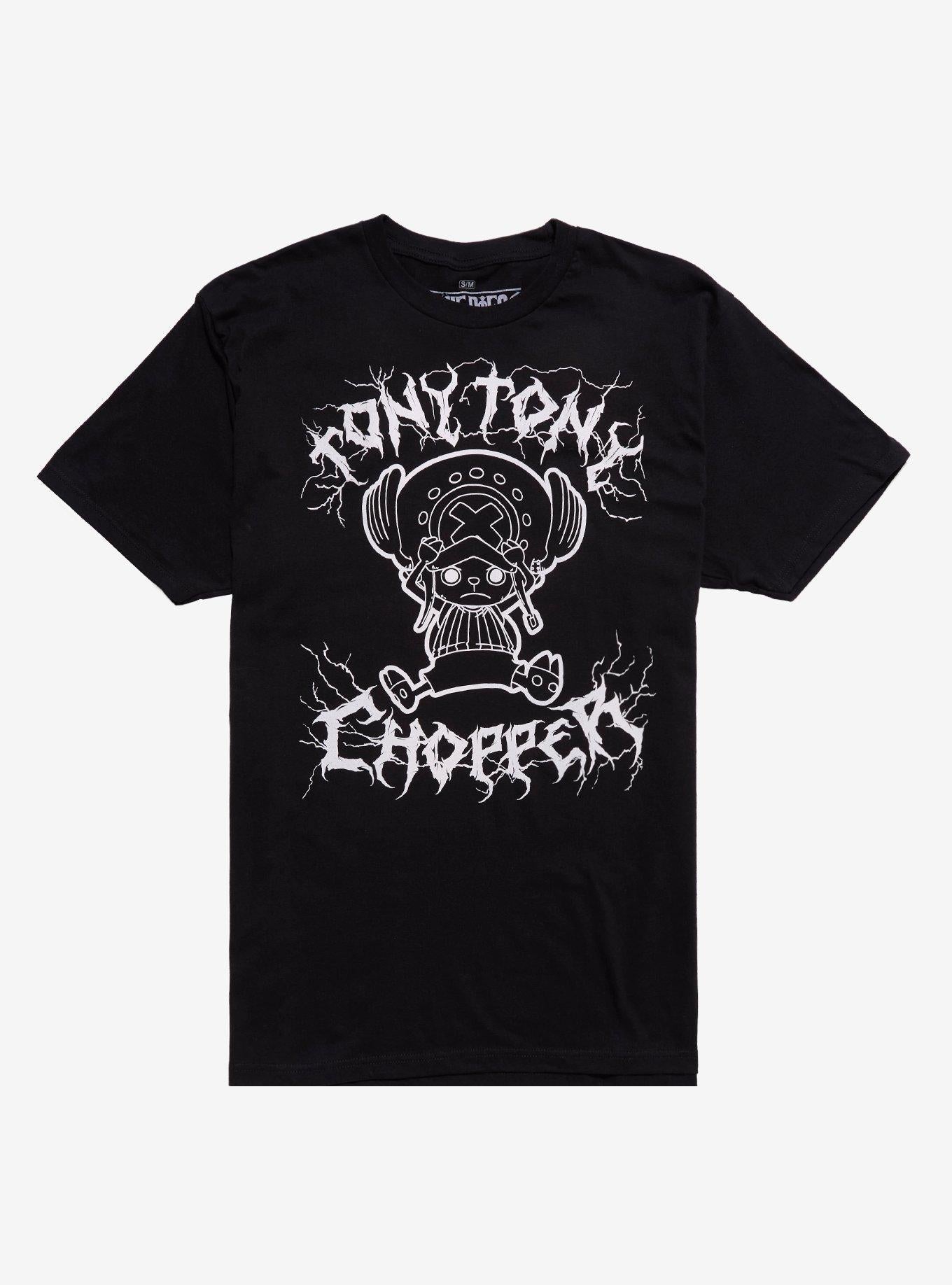 One Piece Chopper Metal Girls Extreme Oversized T-Shirt