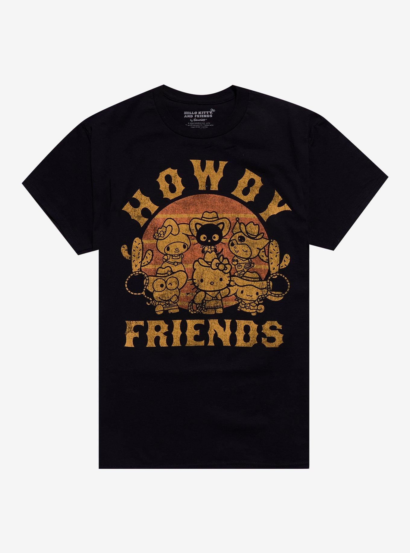 Hello Kitty And Friends Western Howdy Friends T-Shirt