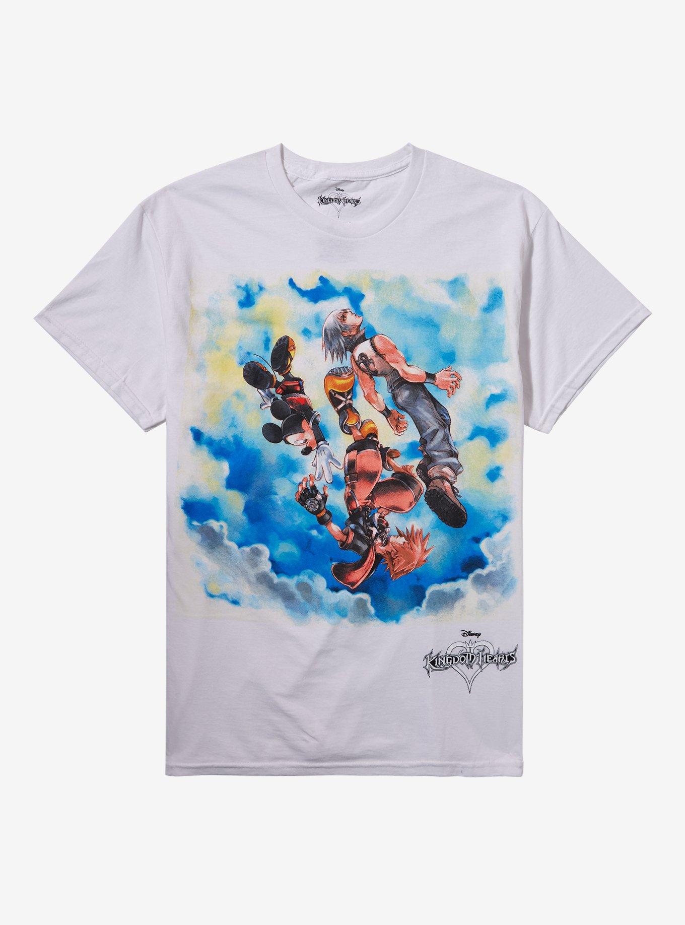 Disney Kingdom Hearts Trio Sky Girls T-Shirt