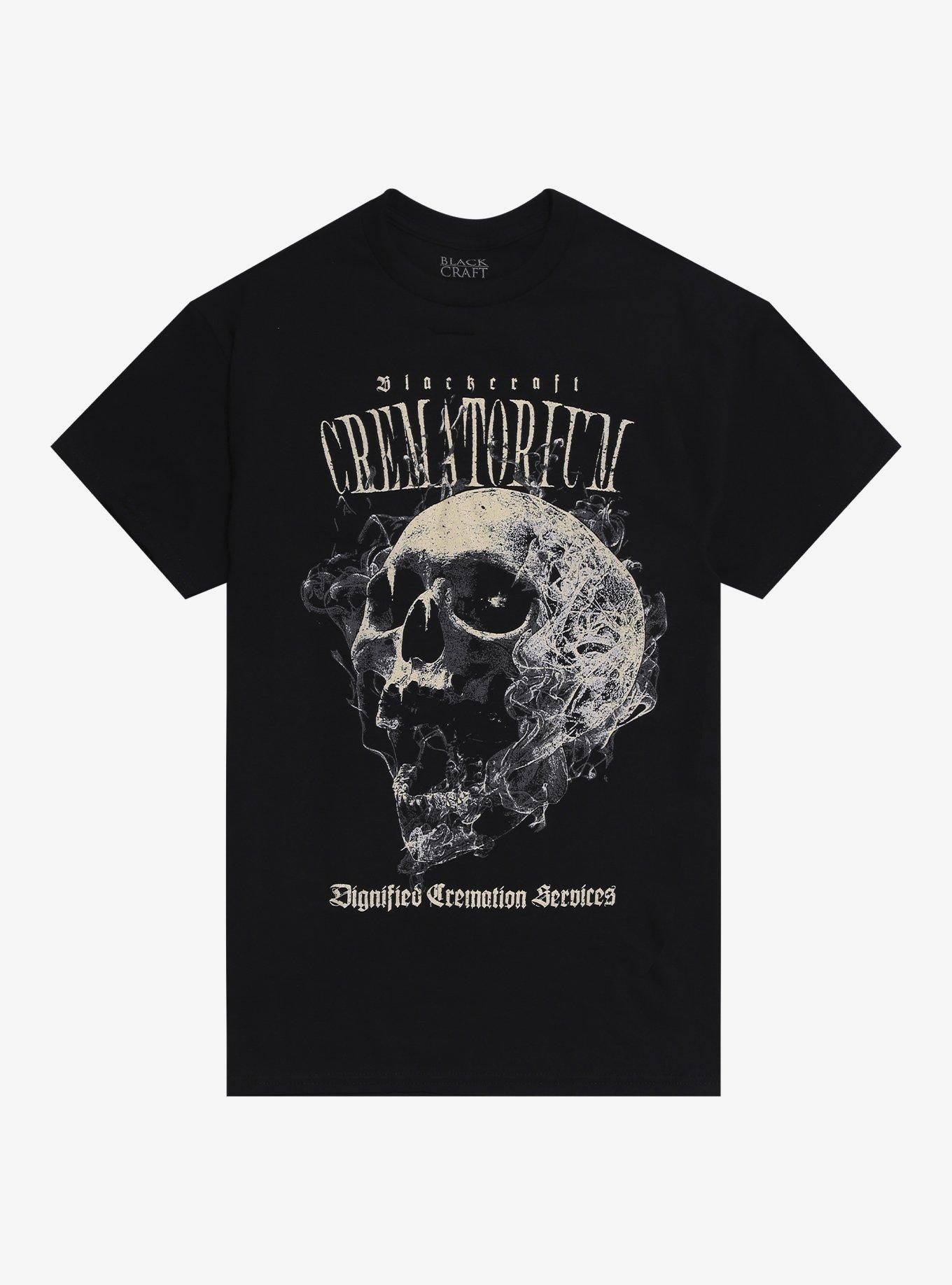 BlackCraft Crematorium Skull T-Shirt