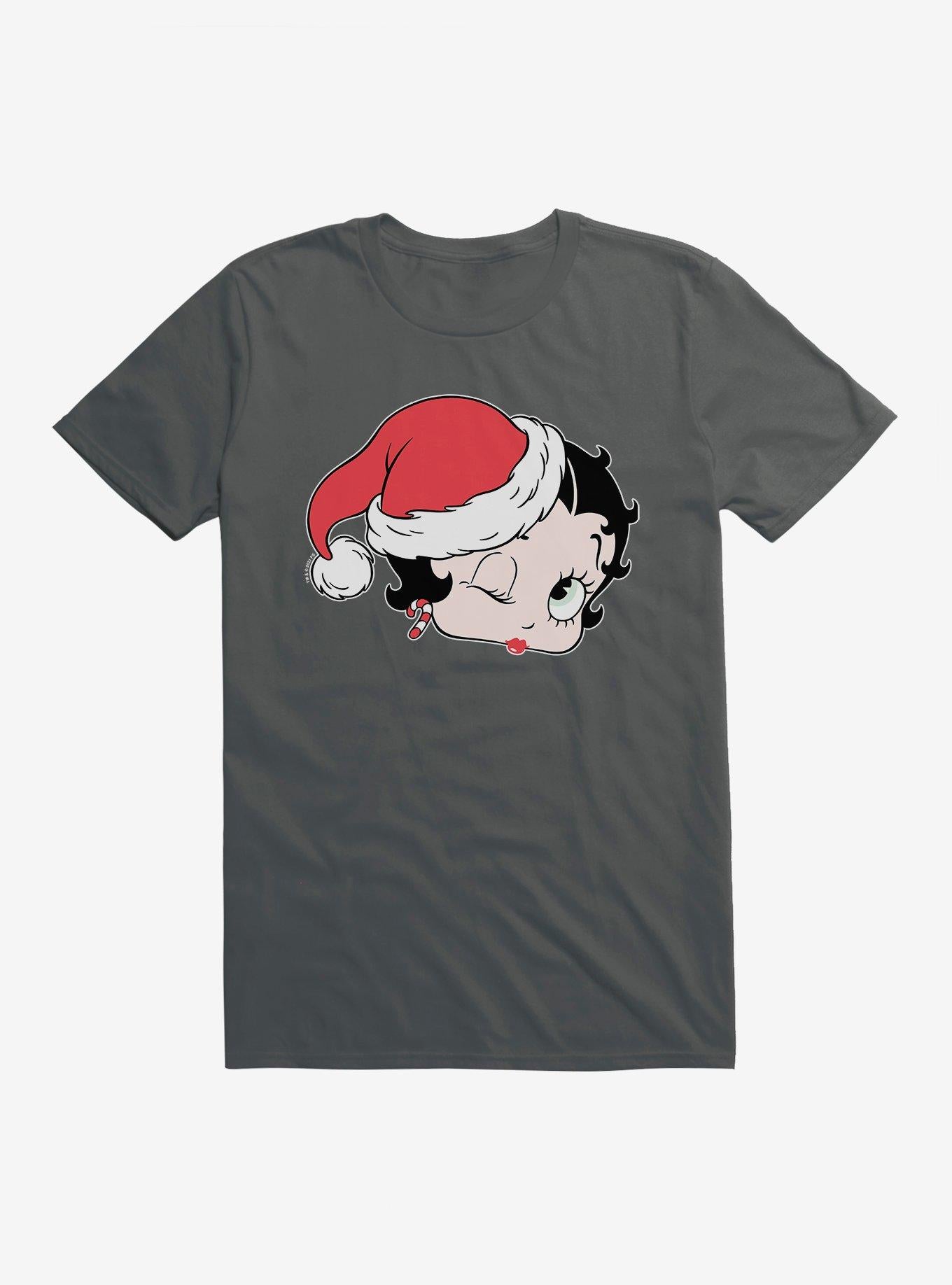 Betty Boop Christmas Kiss TShirt T-Shirt | High-Quality Print | Limited Christmas Style