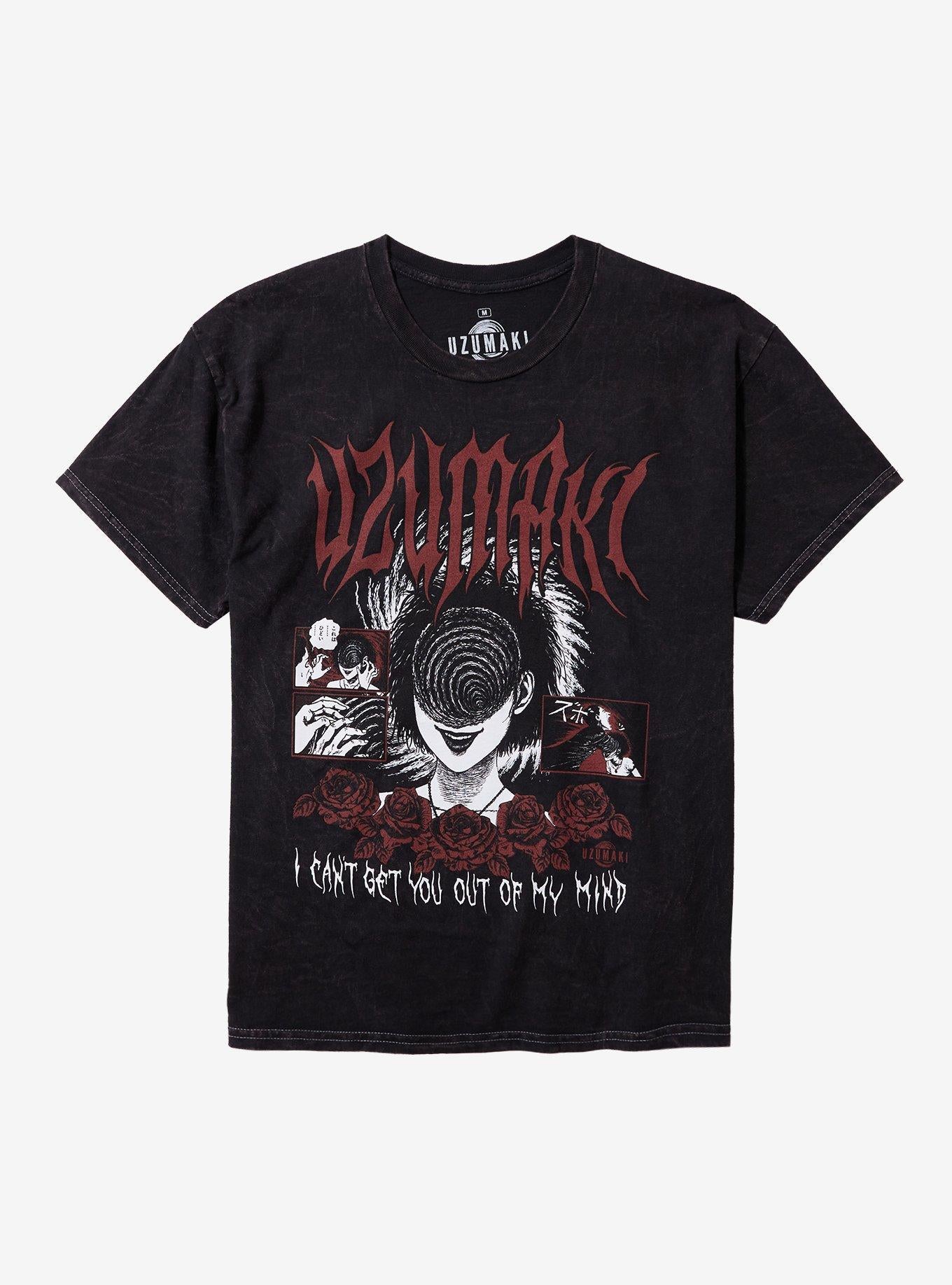 Junji Ito Uzumaki Out Of My Mind T-Shirt
