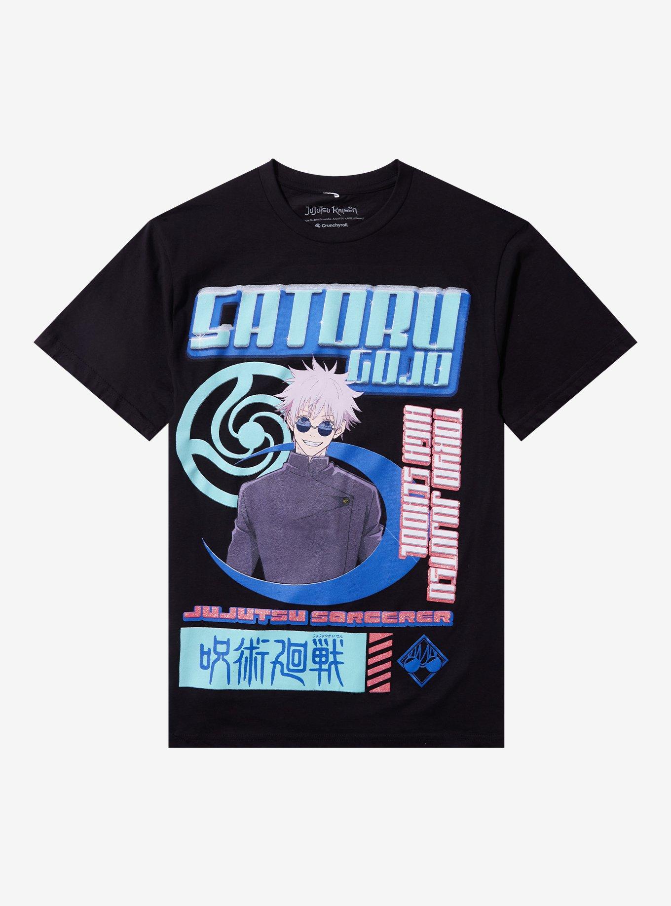 Jujutsu Kaisen Satoru Gojo Glitter Girls T-Shirt