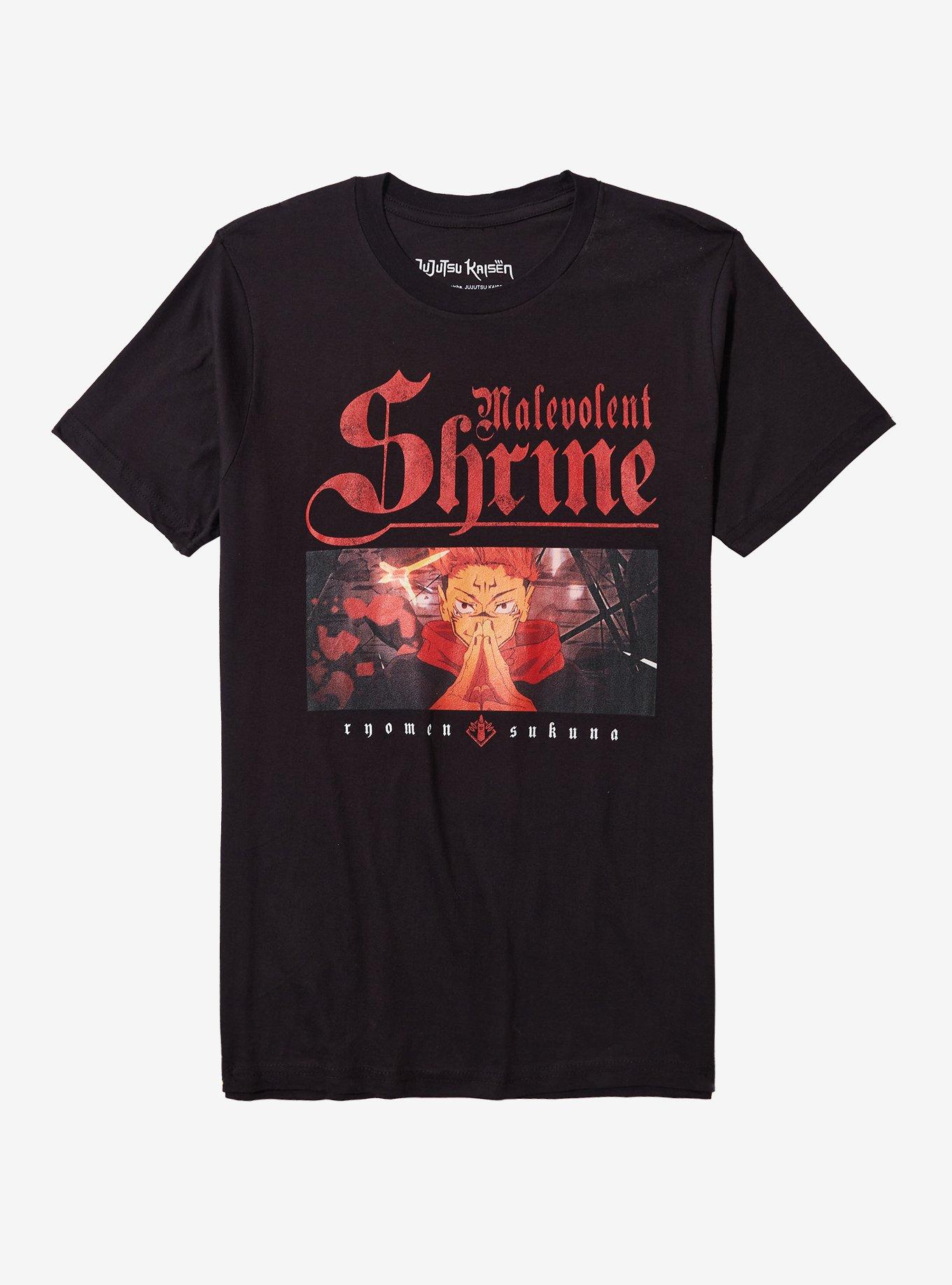 Jujutsu Kaisen Sukuna Malevolent Shrine T-Shirt