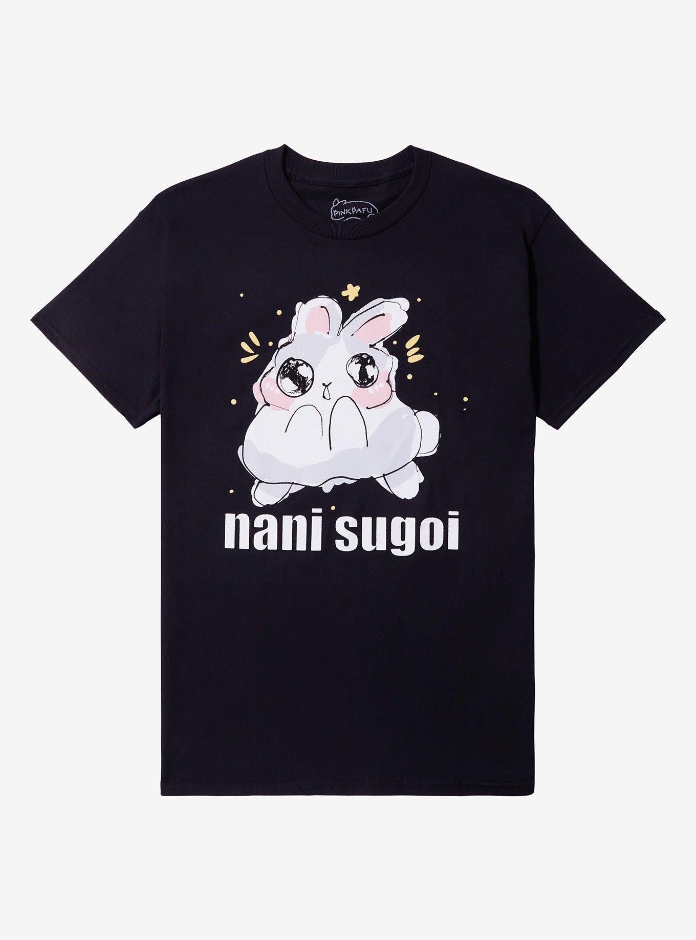 Nani Sugoi Bunny T-Shirt By PinkPafu