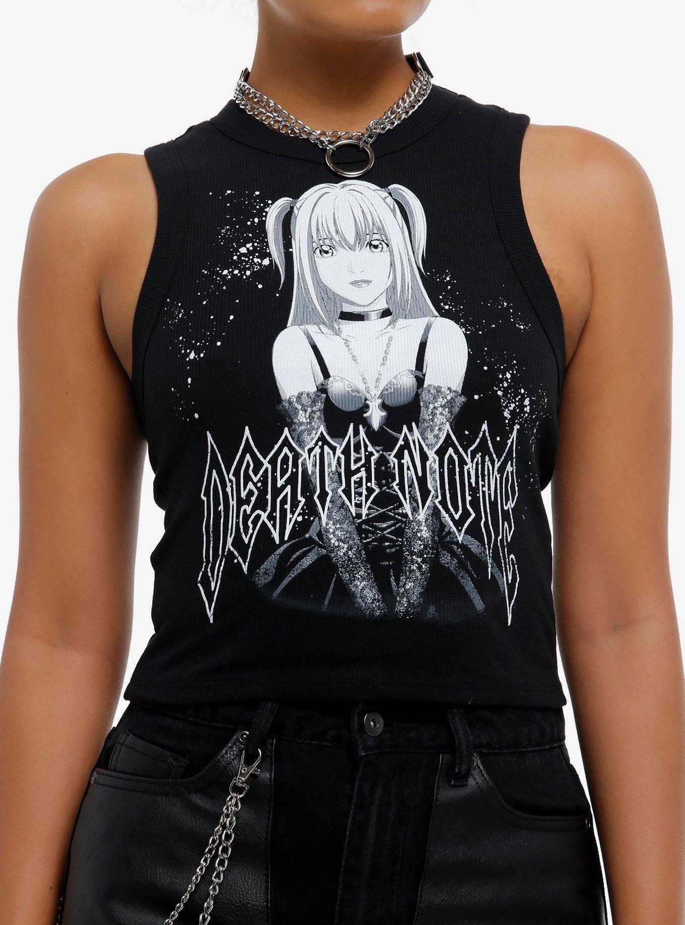 Death Note Misa Jumbo Print Girls Racerback Tank Top