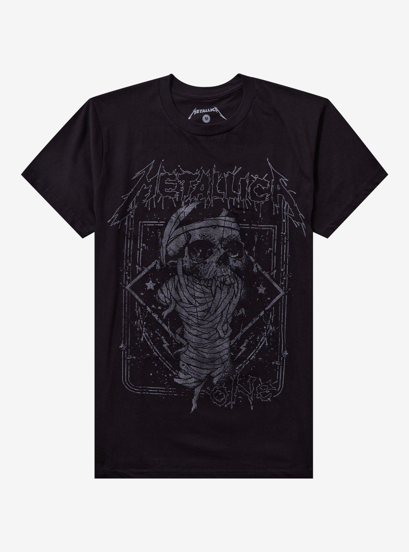 Metallica One Faux Faded T-Shirt