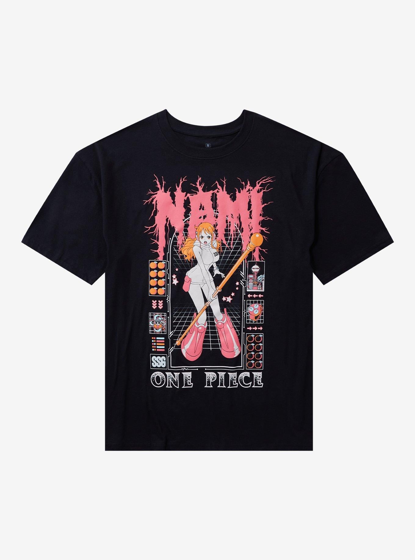 One Piece Nami Egghead Electric Girls T-Shirt