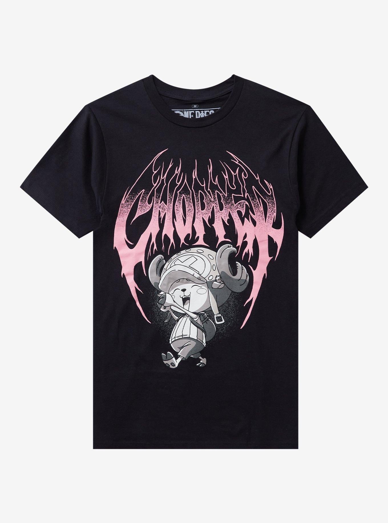 One Piece Chopper Metal Girls T-Shirt