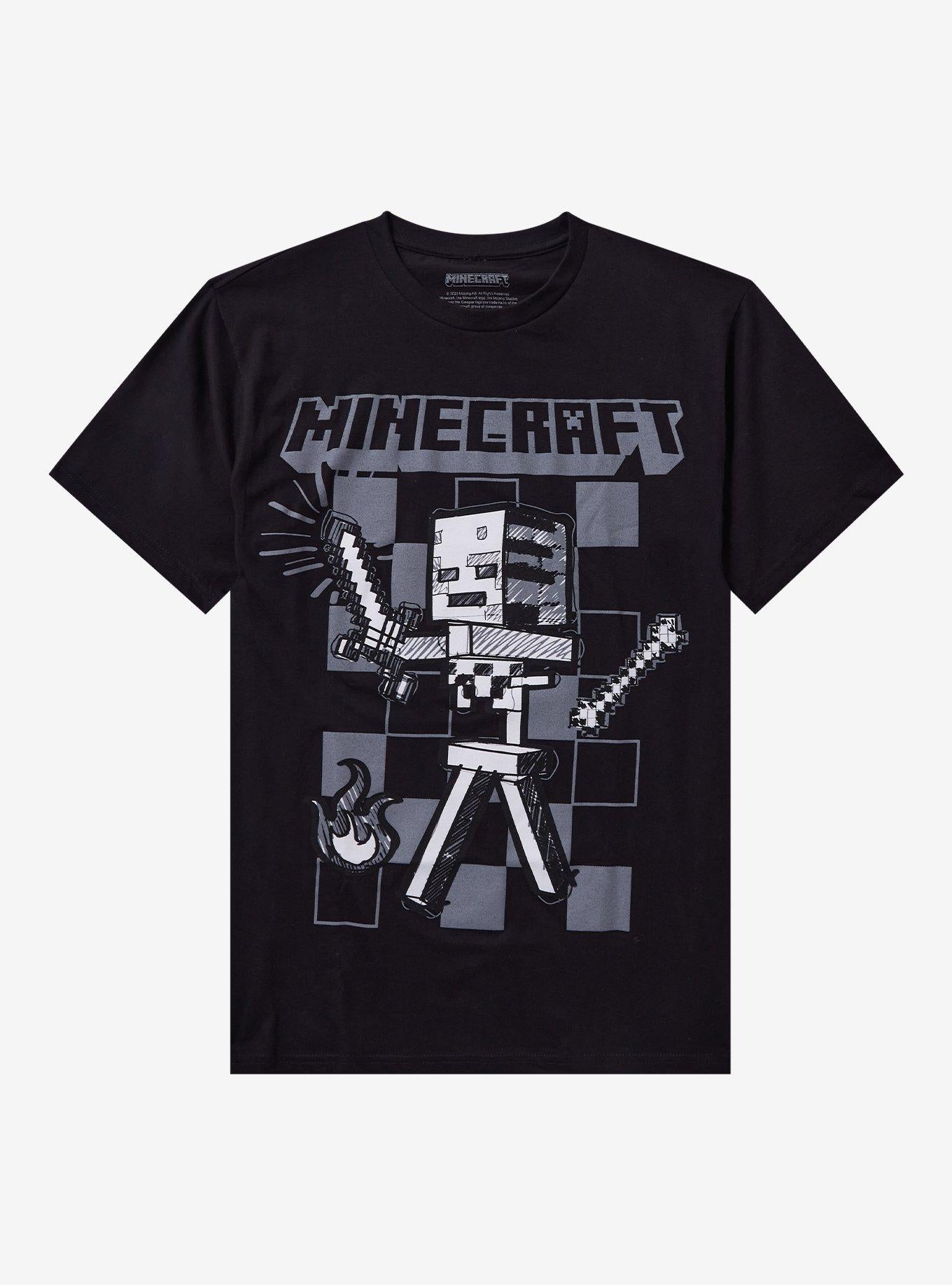 Minecraft Skeleton Tonal T-Shirt