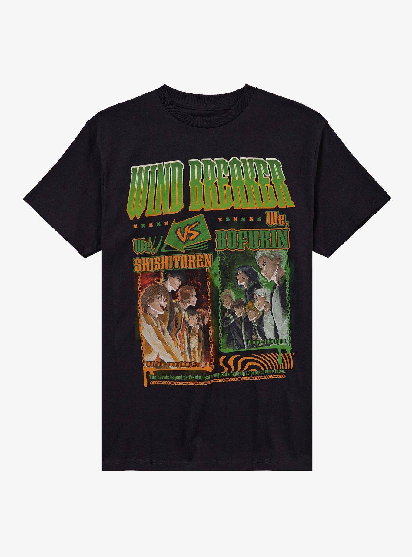 Wind Breaker Shishitoren VS. Bofurin T-Shirt