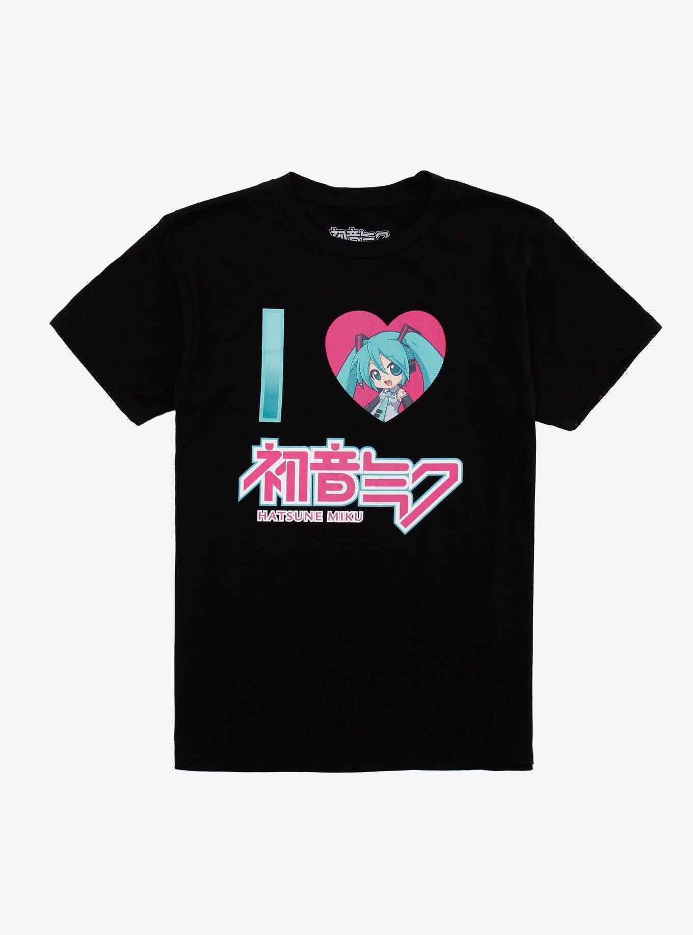 Hatsune Miku Heart T-Shirt