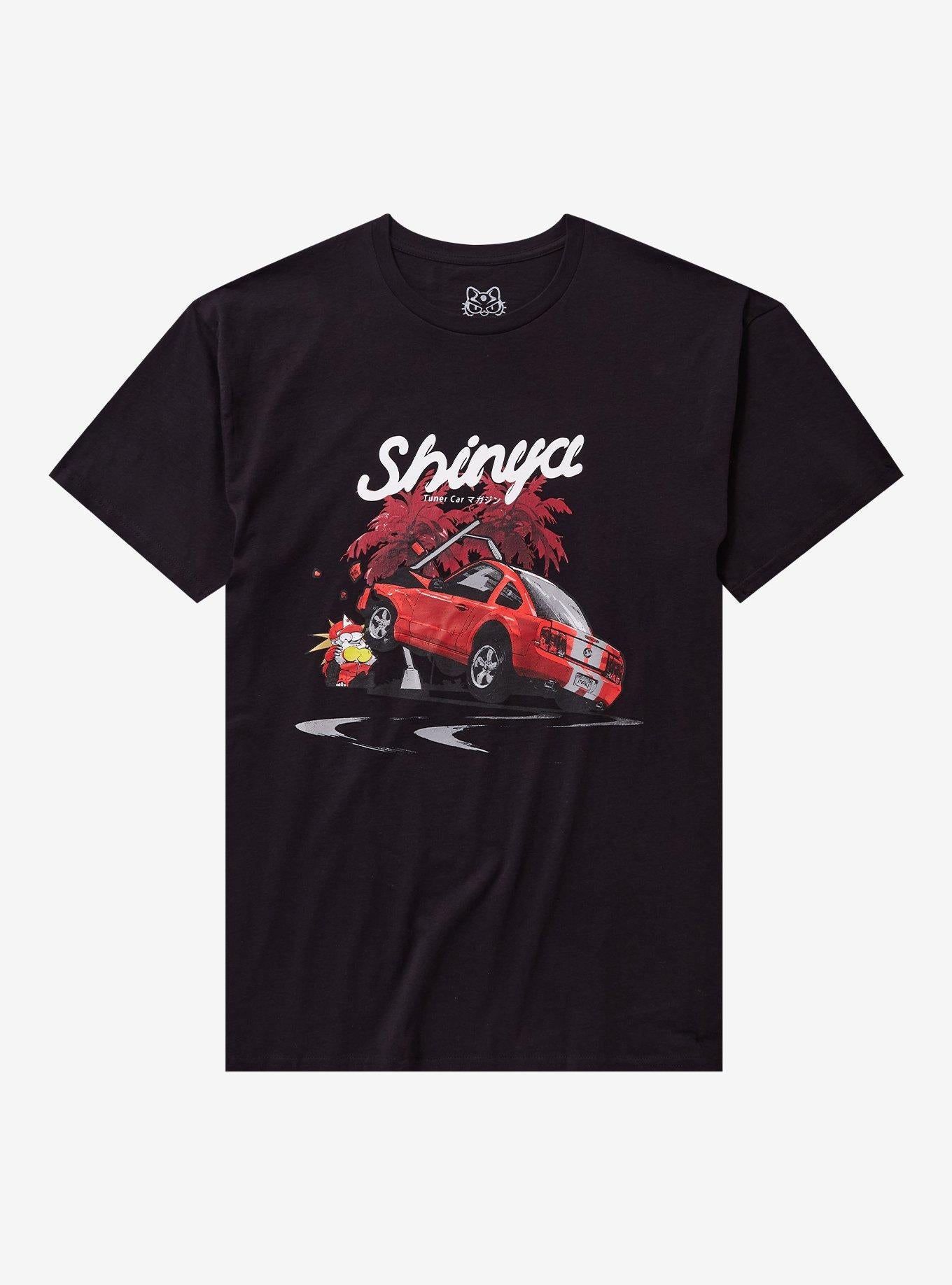 Shinya Tuner Car Crash T-Shirt