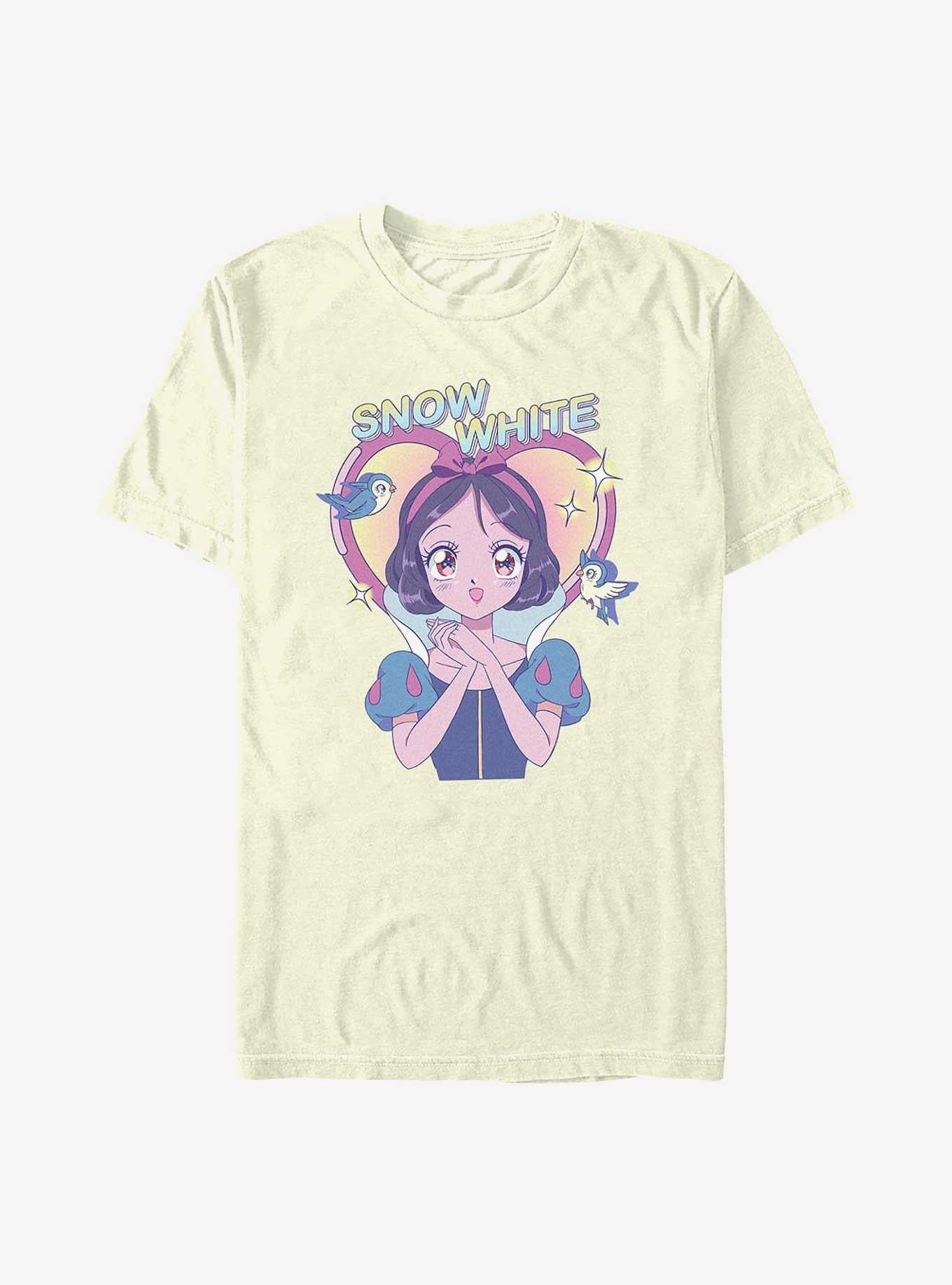 Disney Princesses Snow White Anime T-Shirt