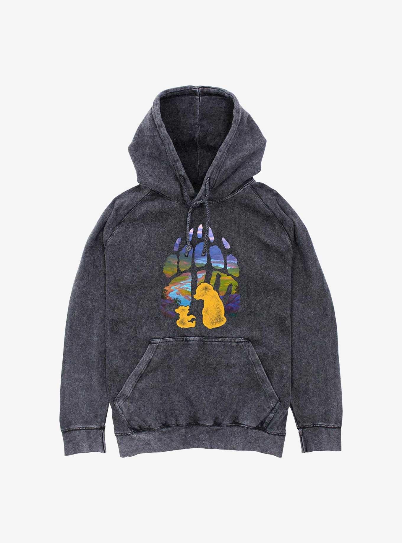 Disney Brother Bear Bear Paw Mineral Wash Hoodie