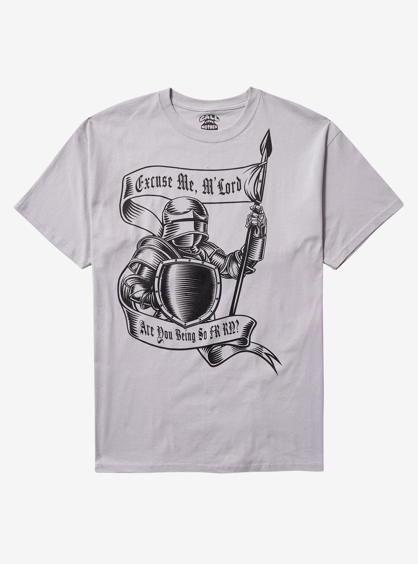 Knight Being FR TShirt By Call Your Mother Graphic Tee | Graphic Tee | Unisex Shirt | High-Quality Print
