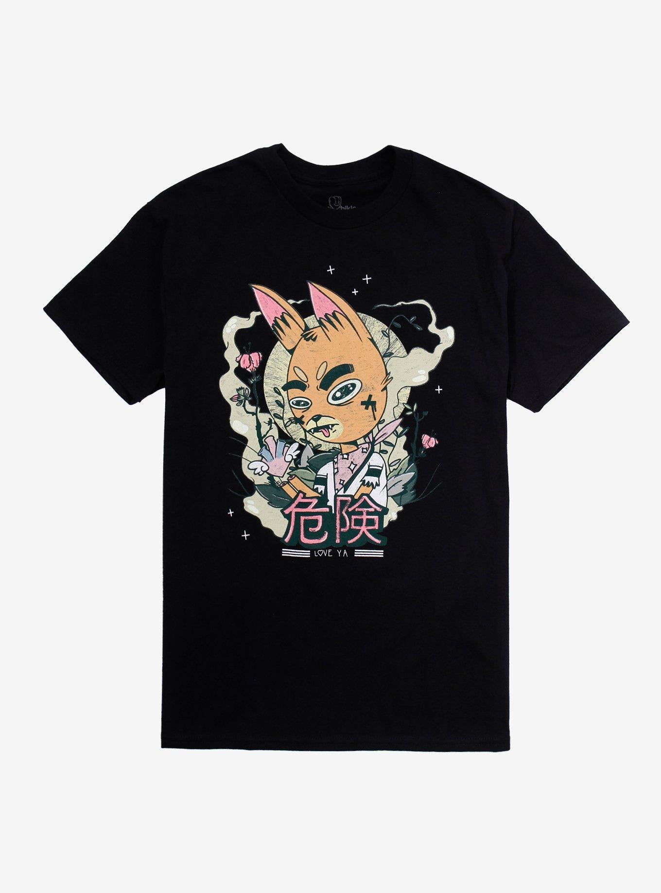 Love Ya Bandana Cat T-Shirt By ArtyChikle