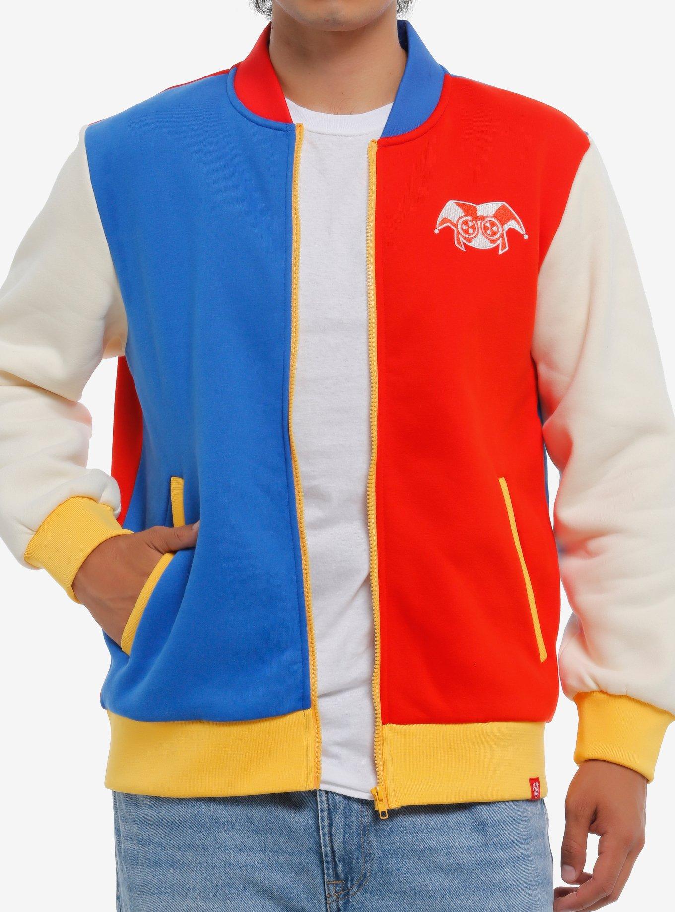The Amazing Digital Circus Pomni Color-Block Jacket