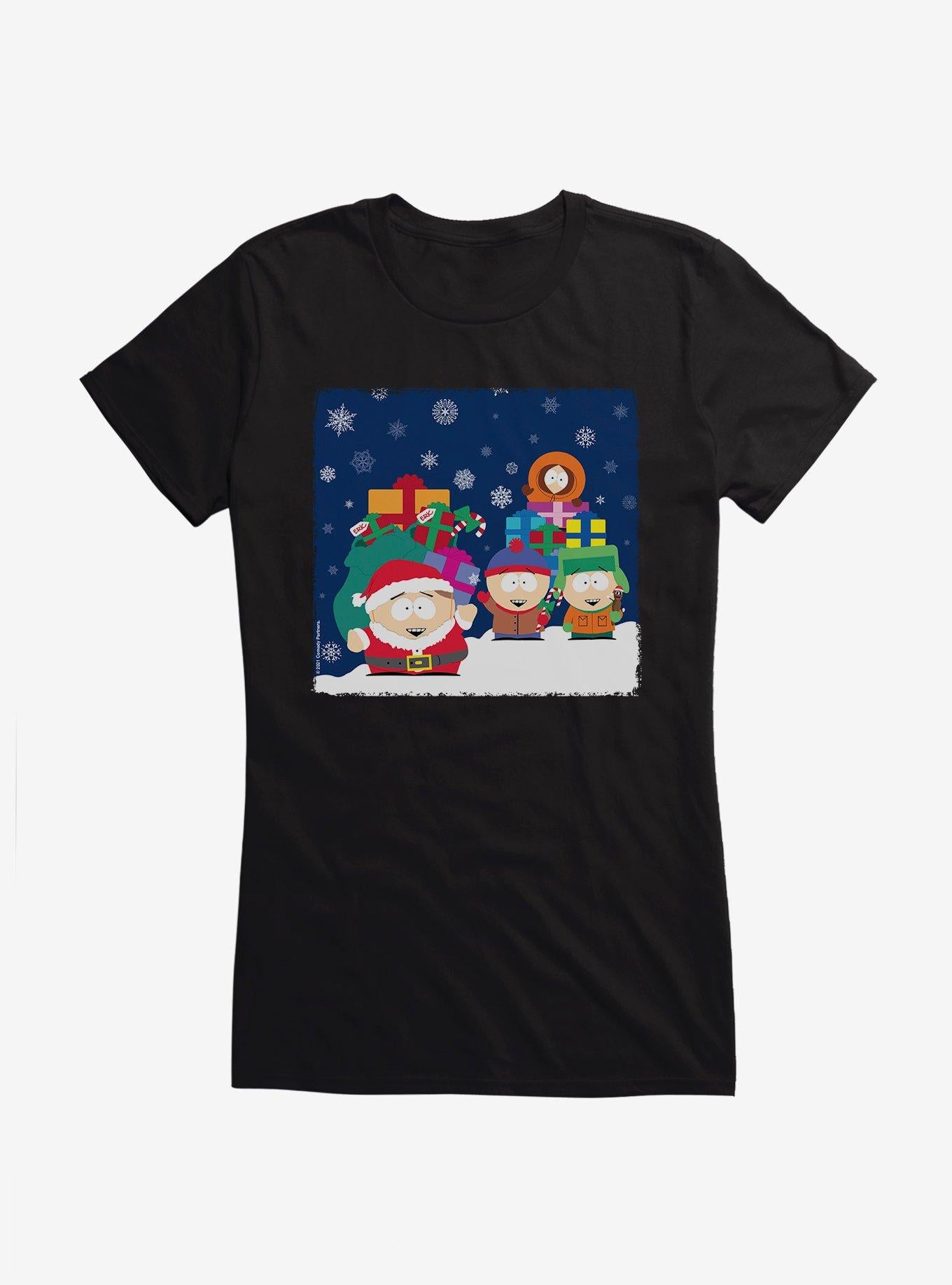 South Park Christmas Girls TShirt T-Shirt | Vintage Christmas Look | Perfect Holiday Gift