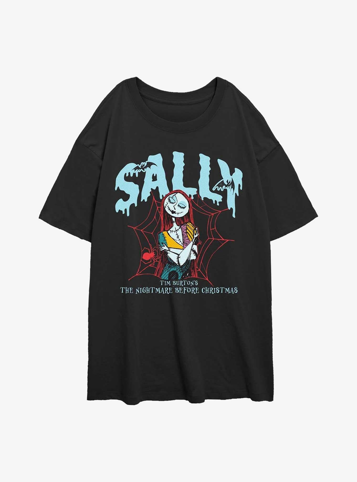 Disney The Nightmare Before Christmas Sally Girls Oversized TShirt T-Shirt | Seasonal Must-Have | Perfect For Daily Wear