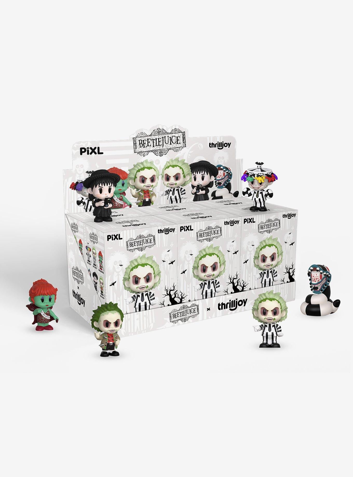 Thrilljoy Beetlejuice Pixl Blind Box Collectible Figure T-Shirt – Premium Quality Print | High Demand Item