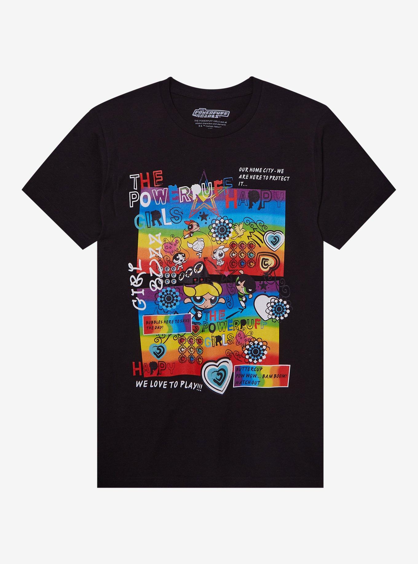 The Powerpuff Girls Rainbow T-Shirt