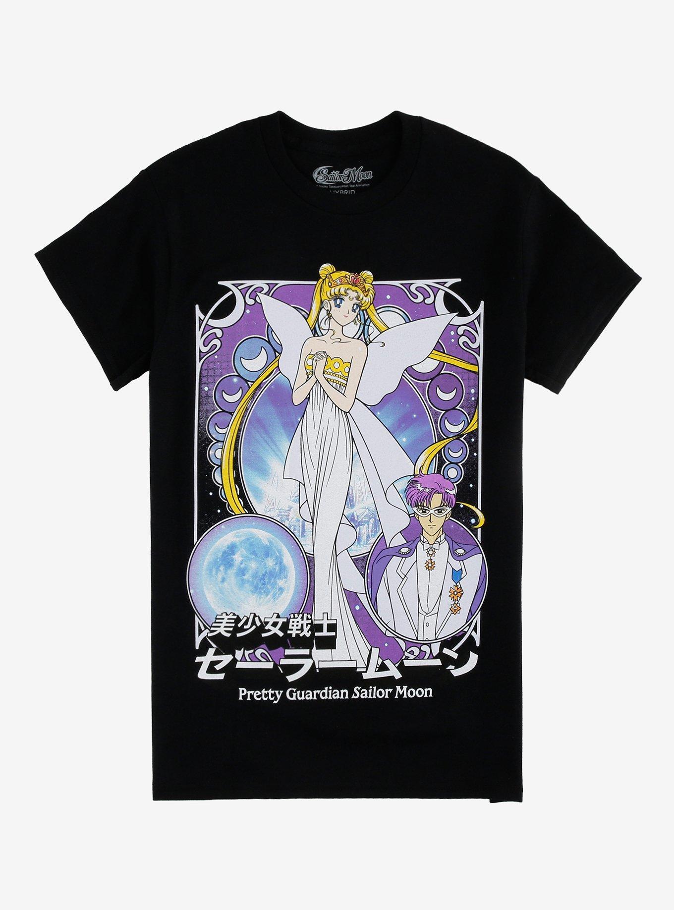 Pretty Guardian Sailor Moon Neo Queen Serenity King Endymion TShirt Graphic Tee | Graphic Tee | Unisex Shirt | Perfect Gift for Fans