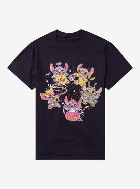 Disney Stitch Halloween Costumes Glow In The Dark Girls T Shirt | Hot Topic