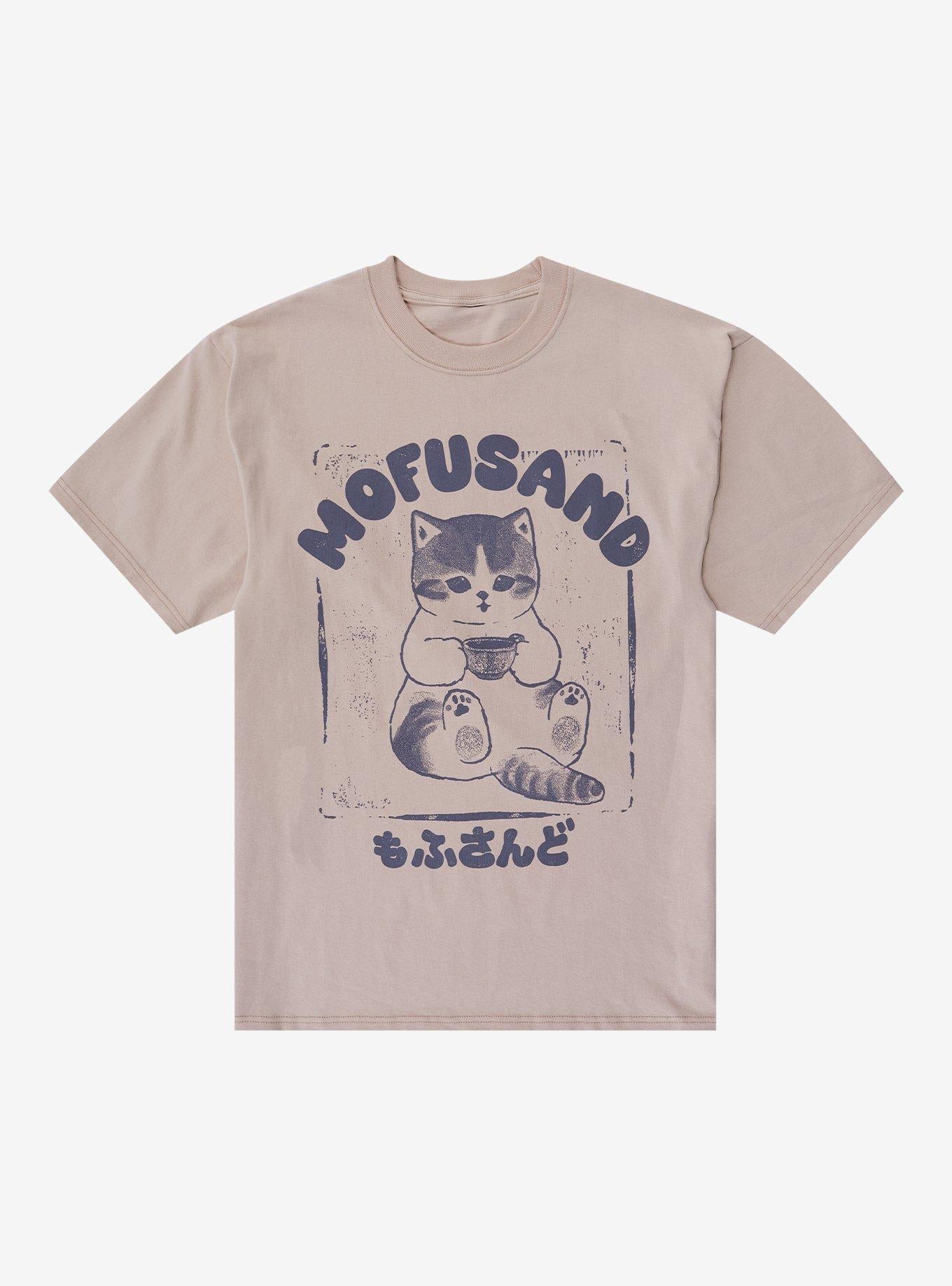 Mofusand Stamp Print T-Shirt