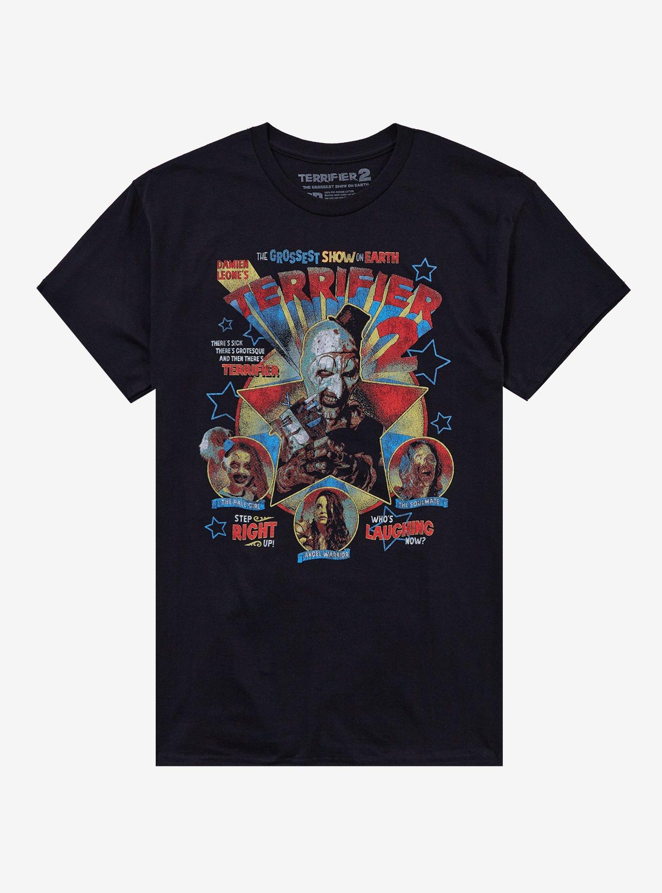 Fright Rags Terrifier 2 Grossest Show On Earth T-Shirt