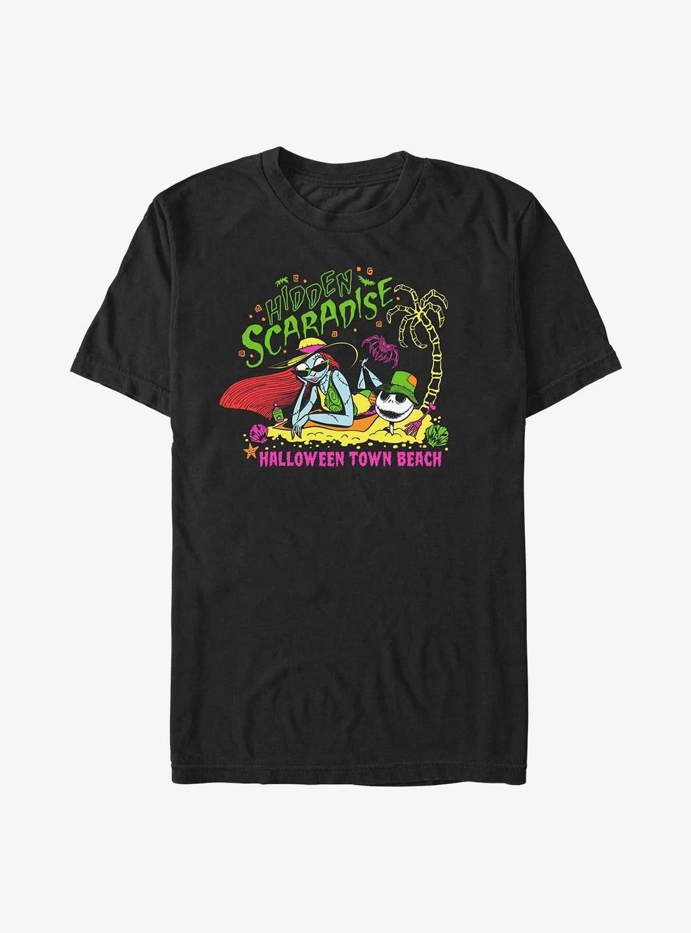 Disney The Nightmare Before Christmas Hidden Scaradise Big Tall TShirt T-Shirt | Top Trending Graphic | Perfect For Daily Wear