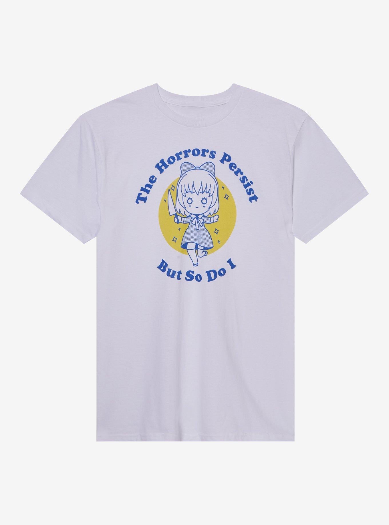 Horrors Persist Cartoon T-Shirt