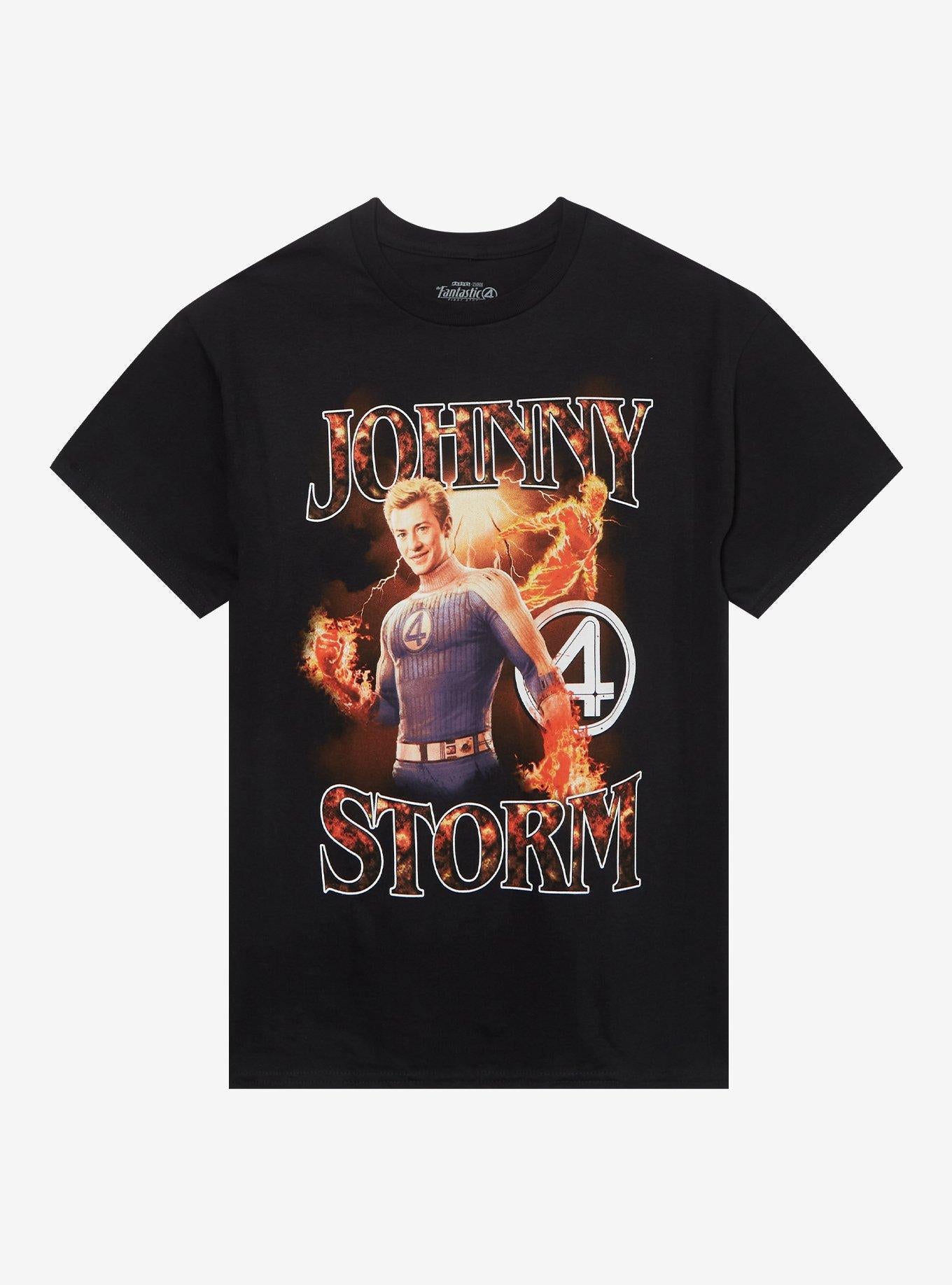 Marvel The Fantastic 4 First Steps Johnny Storm T-Shirt T-Shirt – Premium Quality Print | Trending Now
