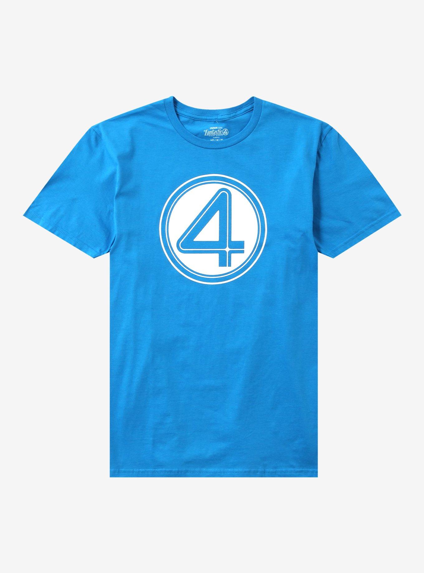 Marvel The Fantastic Four First Steps Logo T-Shirt T-Shirt – Official Fan Merchandise | Perfect for Daily Wear